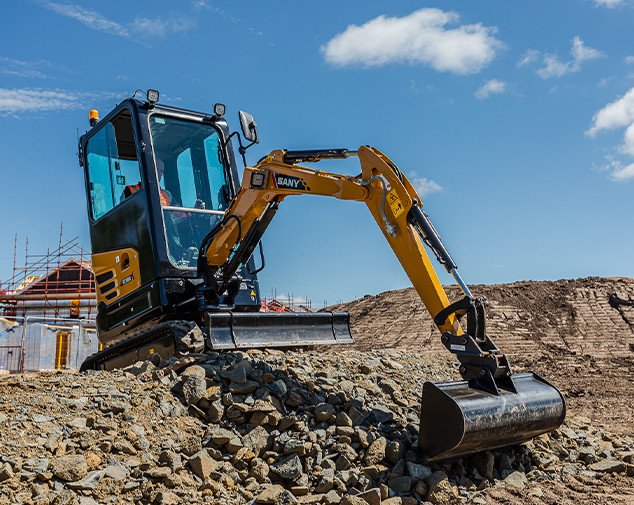 The SANY SY18C Excavator gets it done