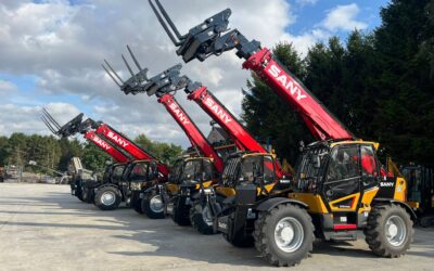 SANY Telehandlers: What They Bring to UK Businesses