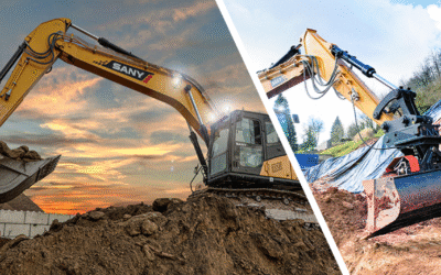Medium Digger Spotlight: SANY SY155 and SY215 Excavators