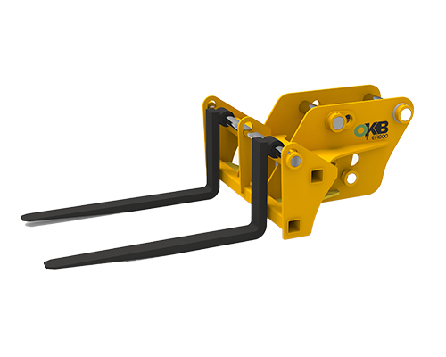 OKB Pallet Fork on a clear background